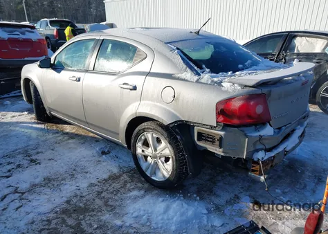 2013 Dodge Avenger Se V6 from USA, damaged, VIN 1C3CDZAG5DN572681